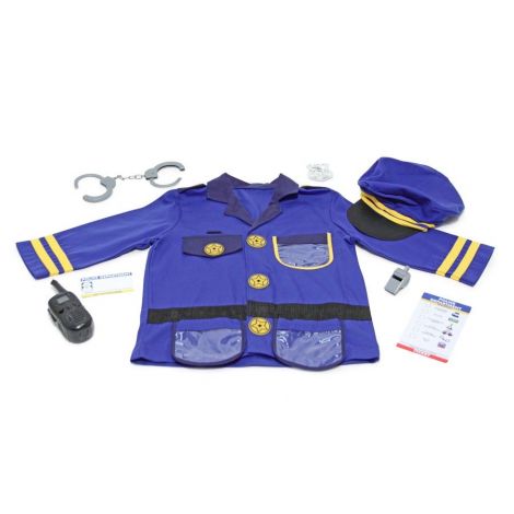 Costum Politist Melissa & Doug 3-6 Ani - imagine 2
