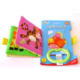 Galt - Soft Book Jungle, Carte de Pliu cu Clopoței - imagine 4
