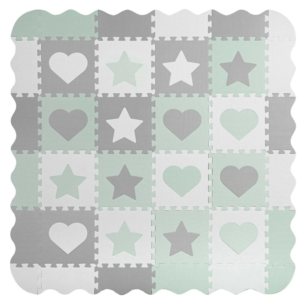 Covoras Puzzle Ricokids EVA 151x151 cm GriMenta - imagine 3