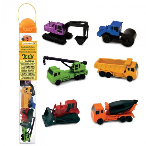 Safari Ltd. Tub Vehicule Santier - Jucărie Educativă