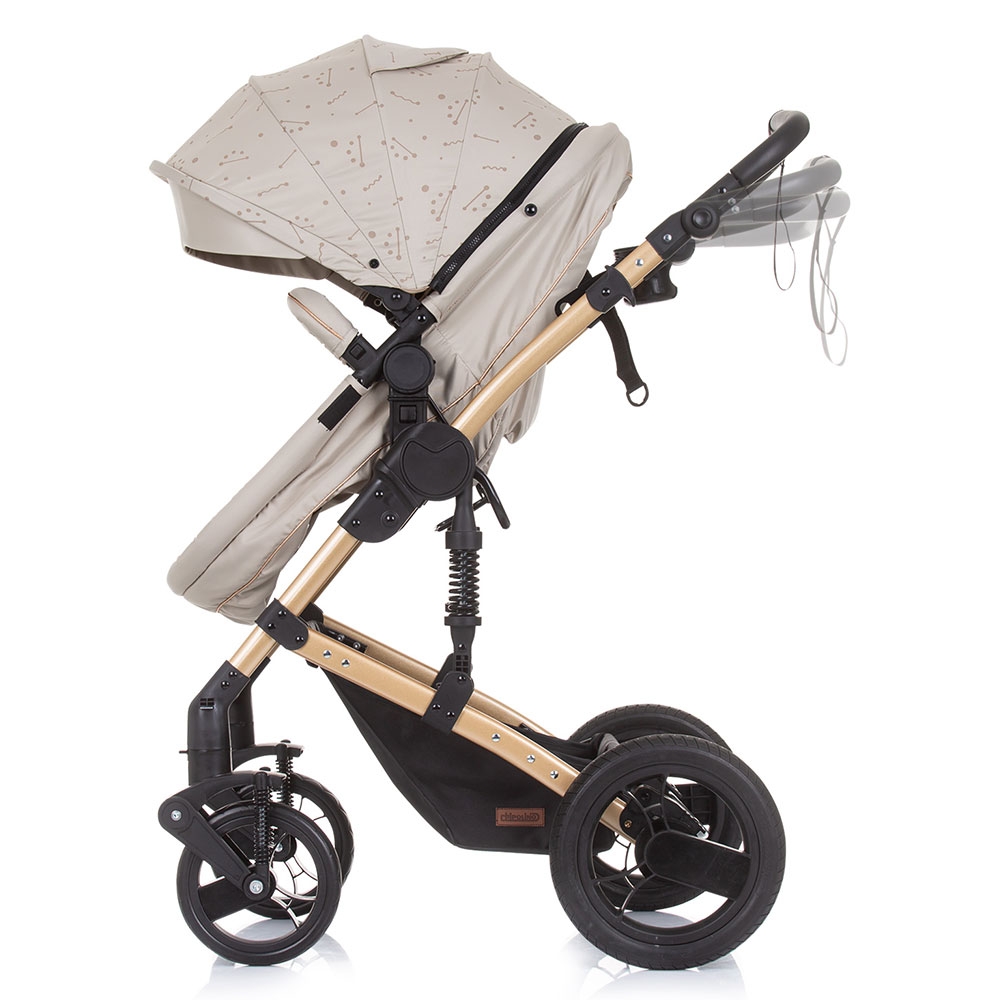 Carucior Chipolino Camea 2 in 1, Sand, 0-15kg - imagine 4