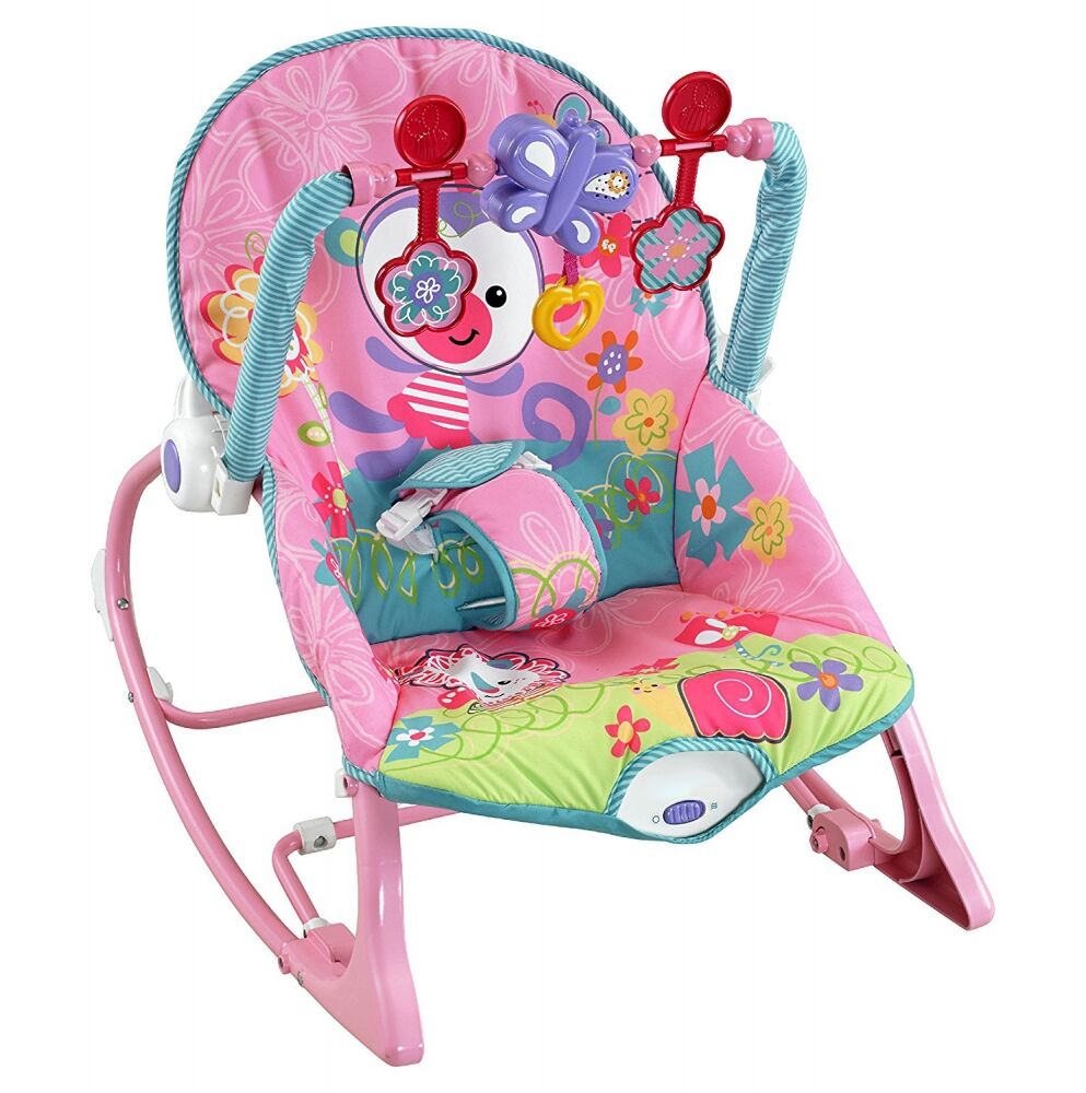Balansoar Pliabil Malplay cu Vibrații Pink Monkey - imagine 2