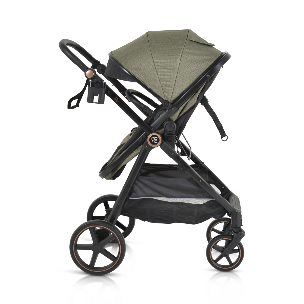 Carucior Moni Tokyo 2in1 Green, Pana la 22kg - imagine 2