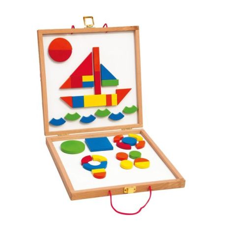Woodyland Tablă Magnetică Educațională Lemn