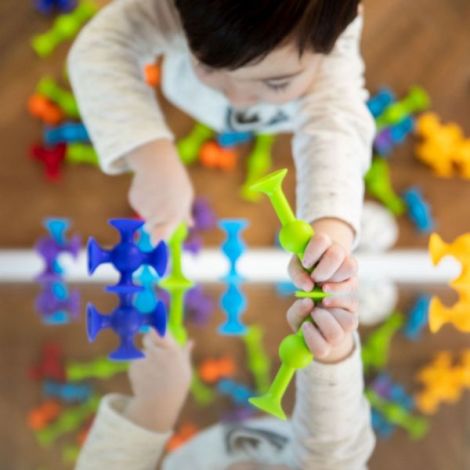Squigz Deluxe Fat Brain Toys - Jucărie Constructie - imagine 8