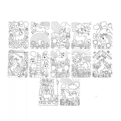 Ooly Undercover Art Unicorni - Modele Secrete - imagine 5