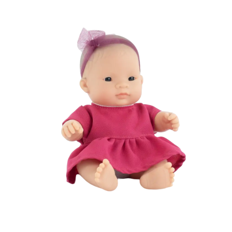 Papușă Bebeluș Asiatică Miniland 21cm