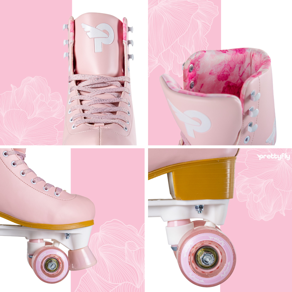 Patine Prettyfly Retro Ajustabile 35-38 Roz