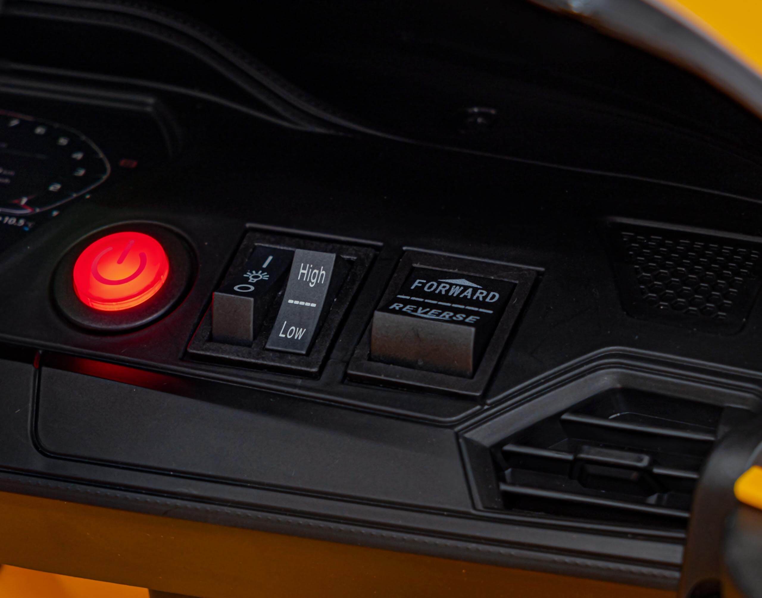 Masinuta BMW M4 Competition 12V Galben - imagine 5