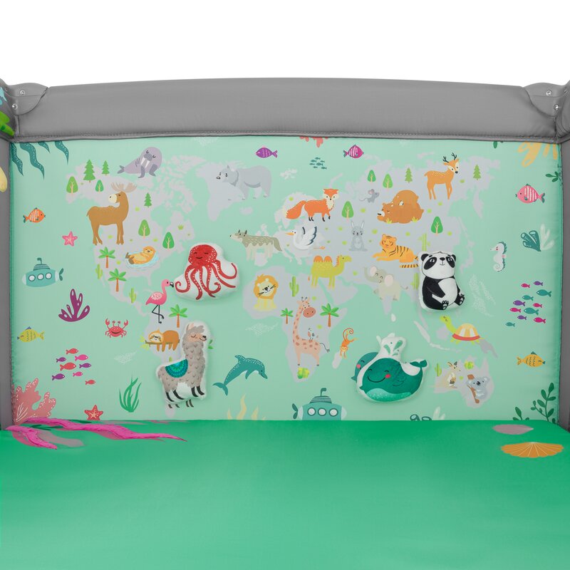 Tarc Lionelo Mille Plus Verde | Pliabil cu Accesorii - imagine 2
