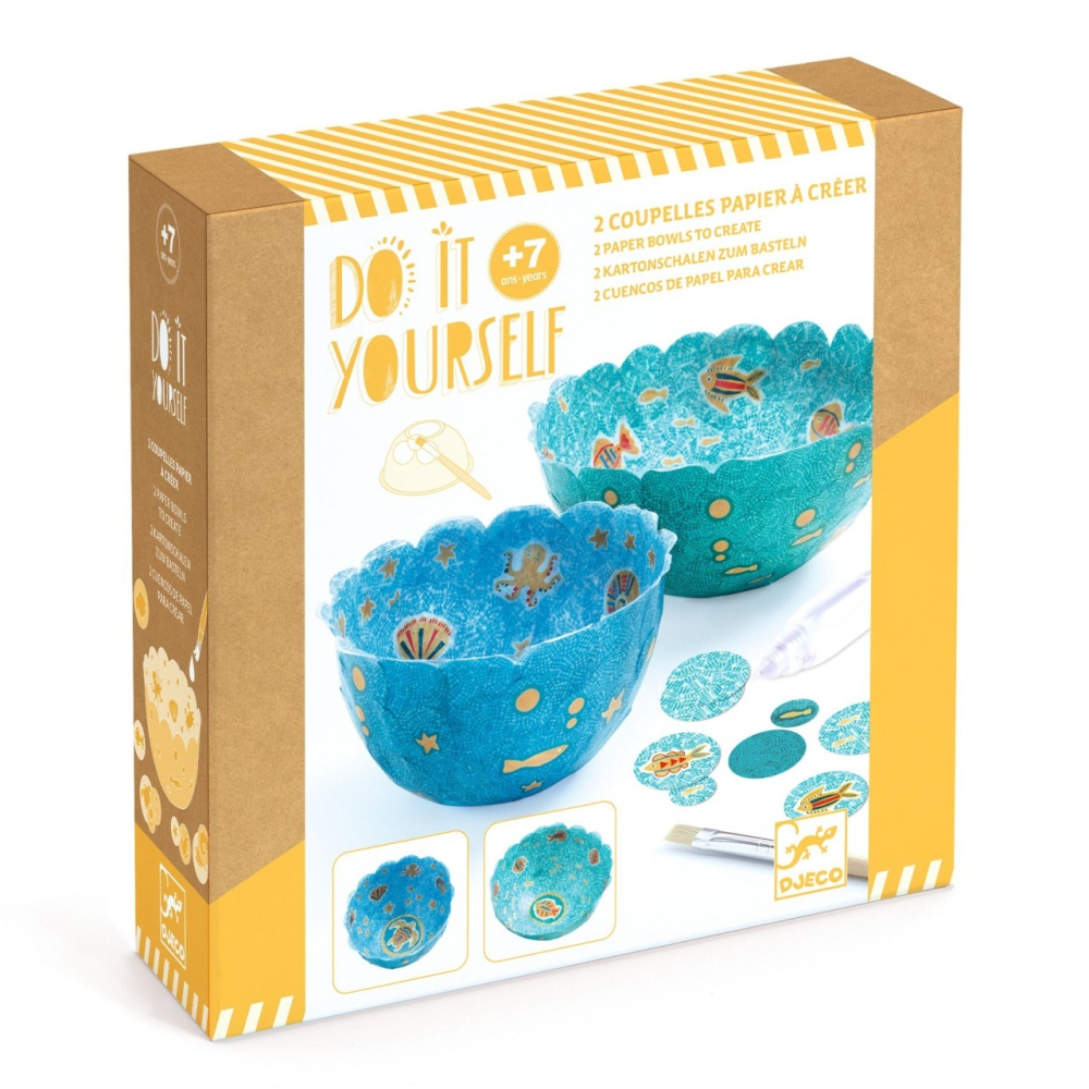 Djeco DIY Marine Bowls Creative Game