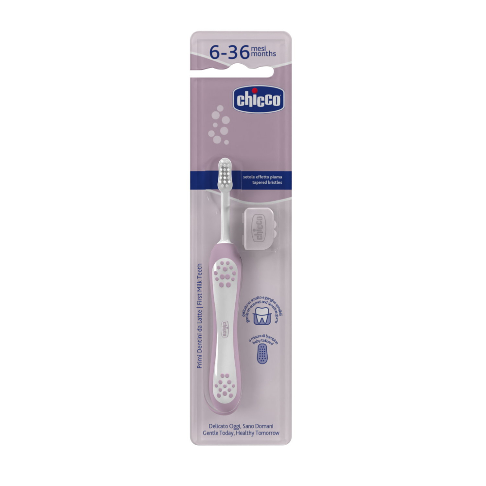 Periuță de dinți Chicco Lilac 6-36 luni