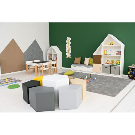 Set pufuri LO2 Moje Bambino - mobilier gradinita - imagine 9