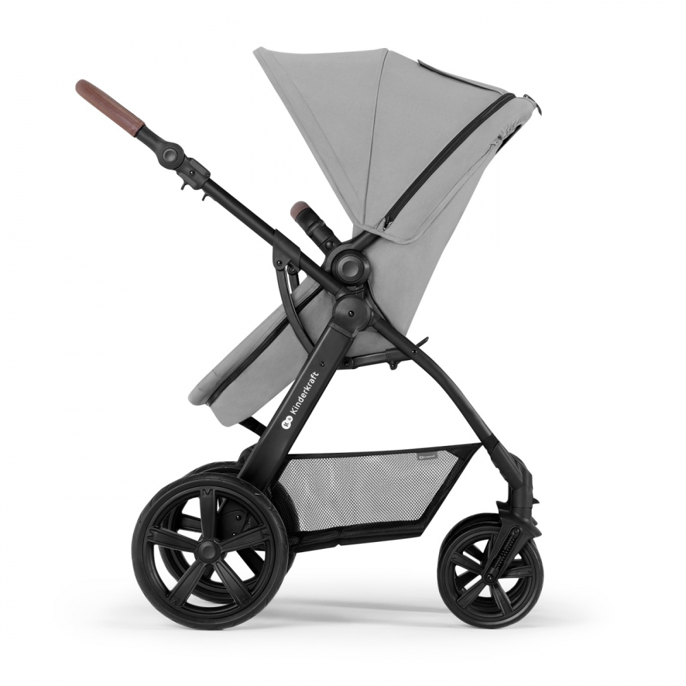 Carucior Kinderkraft MOOV 3 in 1 Gri - Pana la 22kg - imagine 6