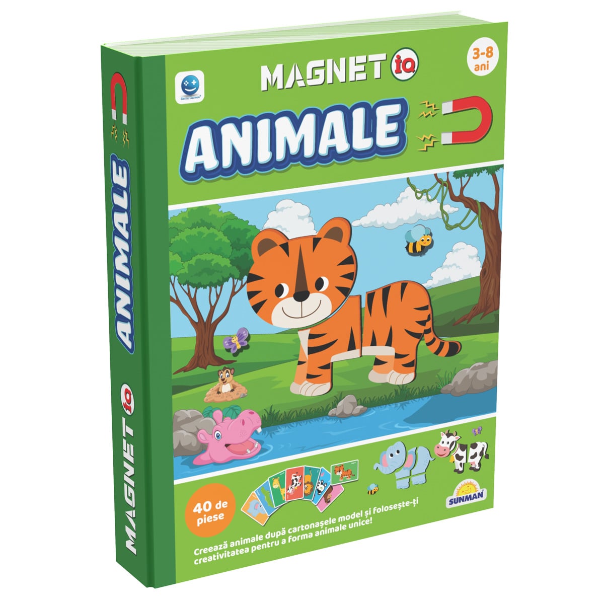 Joc Educativ MagnetIQ Smile Games Animale