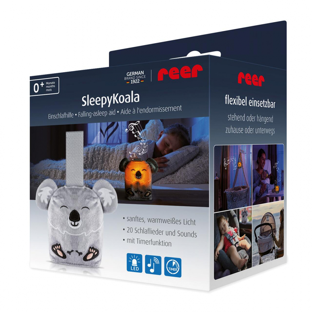 Jucărie Reer Sleepy Koala, lumină veghe și muzică - imagine 2