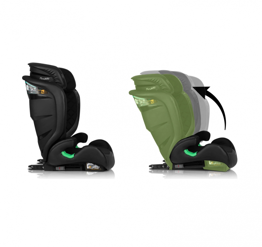 Scaun Auto Nukido I-SIZE Louis, ISOFIX, Negru - imagine 3