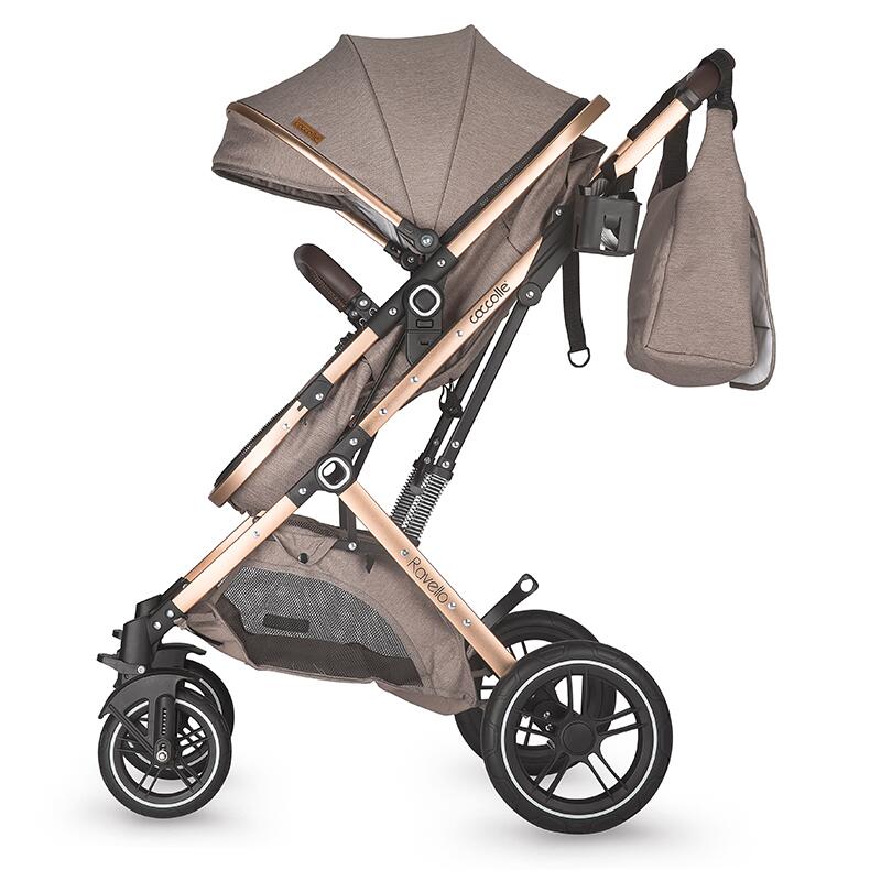 Cărucior Coccolle Ravello 3in1 Compact, Sand Beige - imagine 6