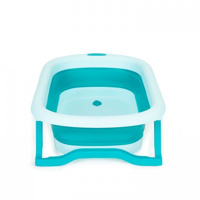 Cadita baie Ecotoys HA-B37, pliabila, albastra - imagine 3