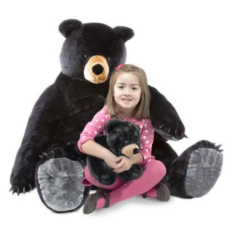 Urs Negru Gigant Melissa & Doug - Prietenul Copilului - imagine 2