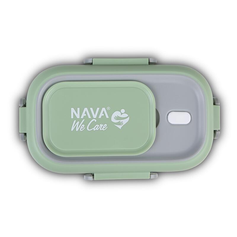 Lunchbox Nava We Care 800ml Verde - imagine 2