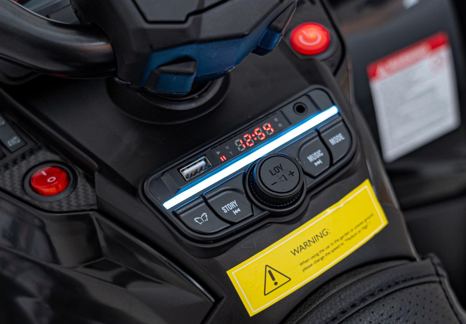 ATV Can-Am 2 Locuri 12V cu Telecomandă - imagine 7