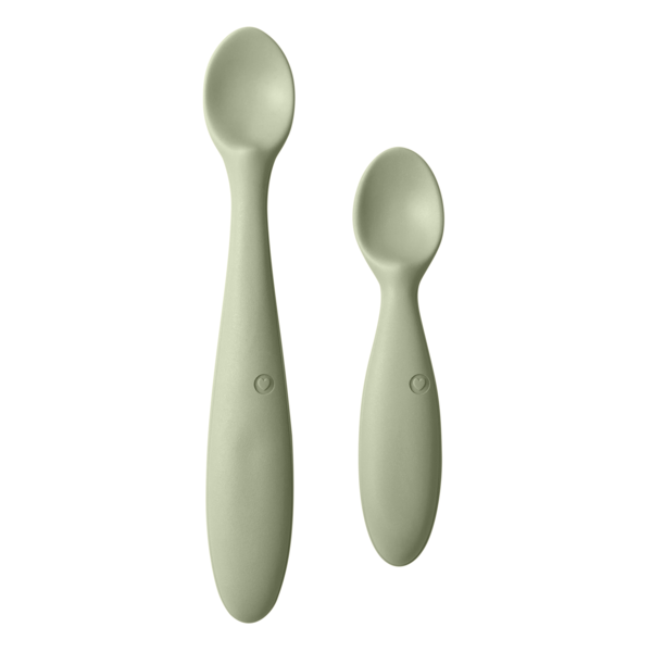 Set 2 lingurițe Bibs Sage - Alimentație sigură - imagine 5