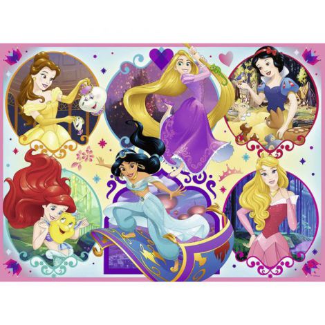 Puzzle Prințesele Disney, 100 Piese, Ravensburger - imagine 2
