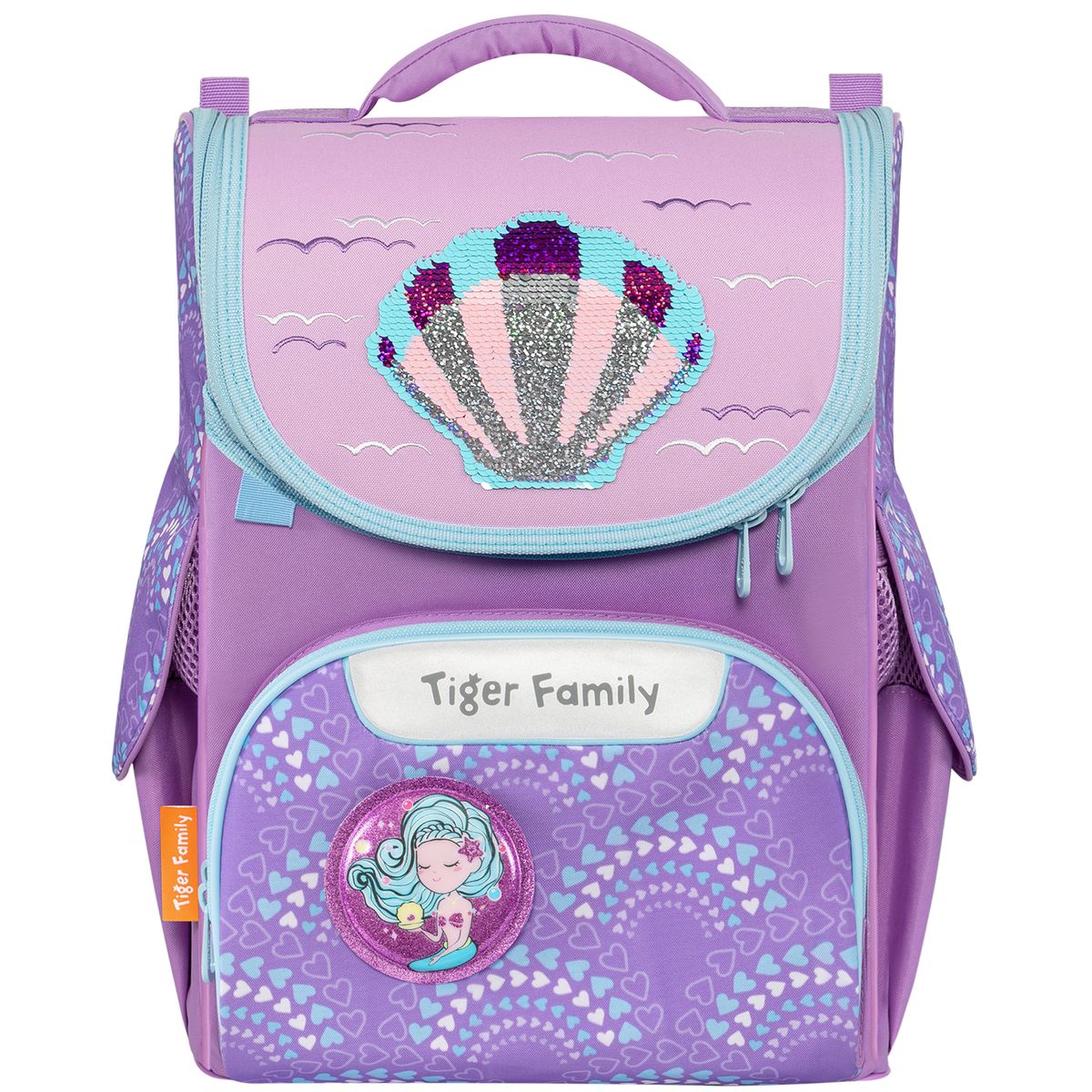 Ghiozdan Tiger Family Nature Quest, Ergonomic, Lilac Beach