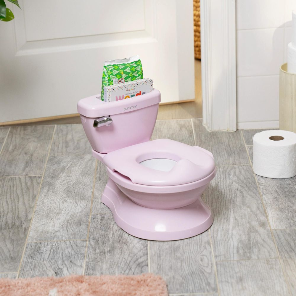 Olita cu sunete My Size Potty Pro Roz | Ingenuity - imagine 4