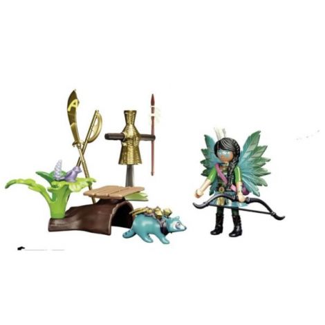 Playmobil Knight Fairy cu Raton - Aventură Magică - imagine 4