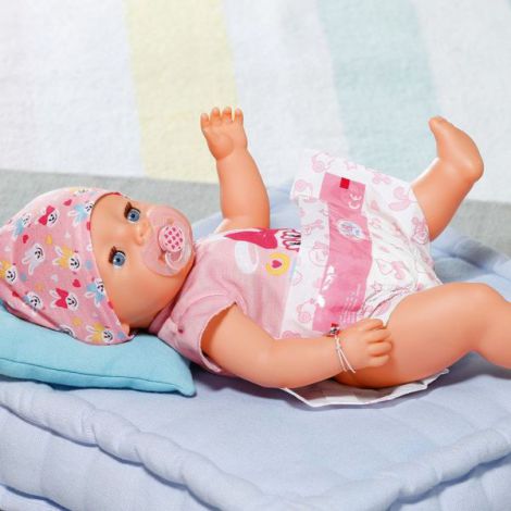 BABY born Papușă cu Suzetă Magică 43cm Zapf - imagine 2