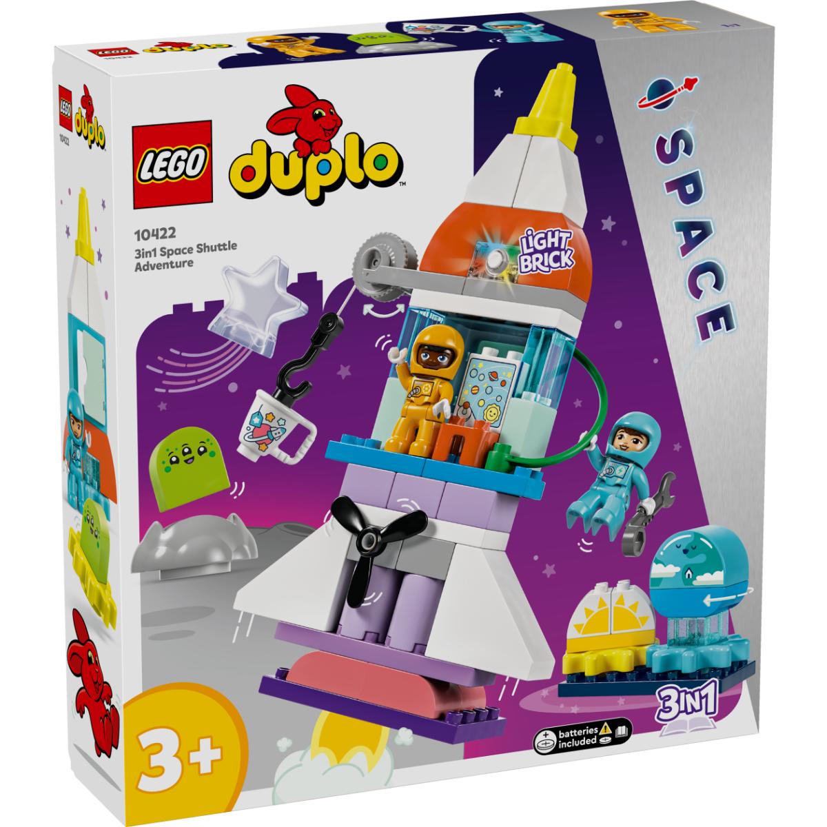 LEGO® DUPLO® Naveta Spațială 3 în 1