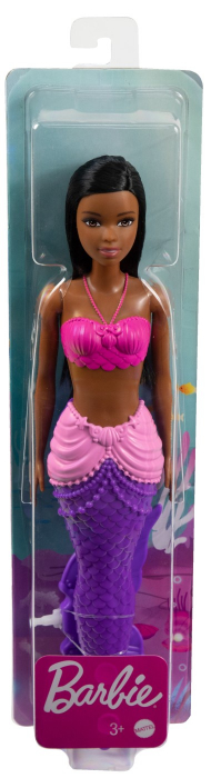 Papusa Sirena Bruneta Barbie Dreamtopia