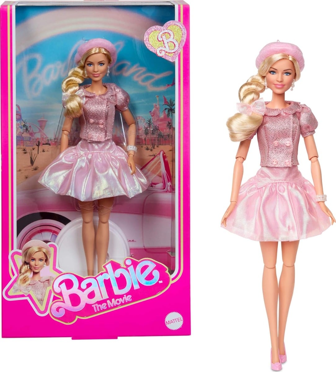 Barbie The Movie Pink Beret - Margot Robbie