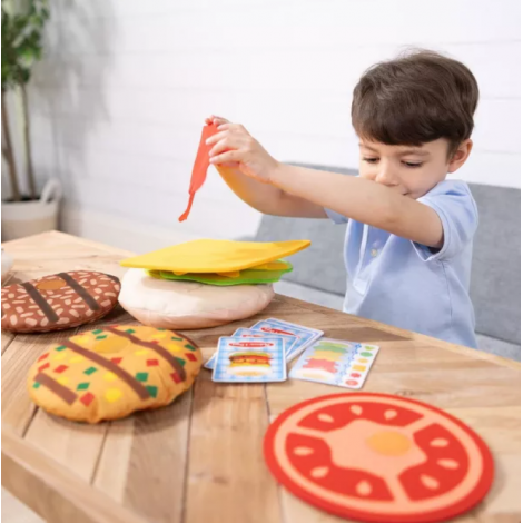 Burger Gigant Melissa&Doug | Joc Educativ - imagine 6