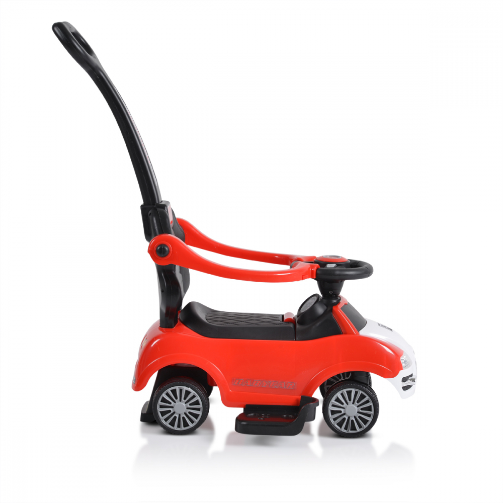 Moni Rider 2in1 Red - Masinuta de impins cu maner - imagine 7