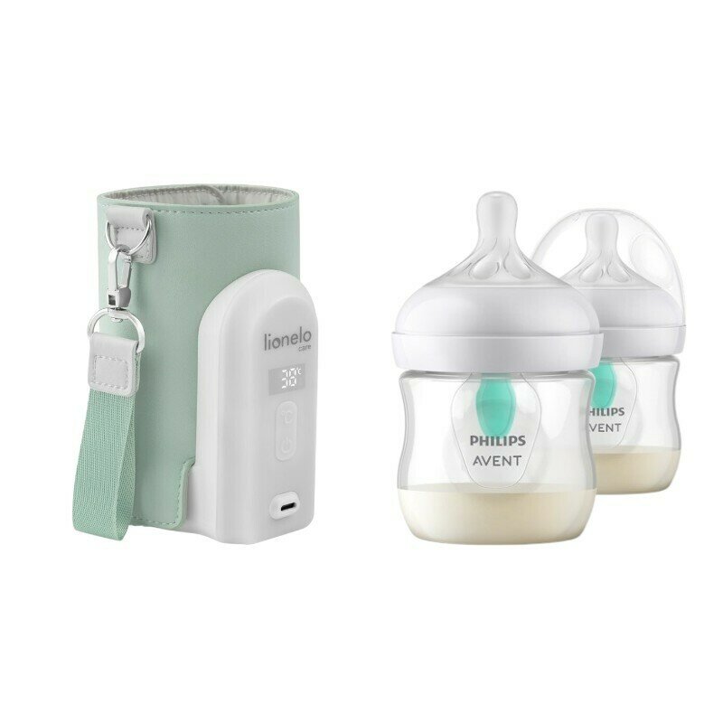 Set Lionelo ThermUp Go Evo cu Biberoane Philips Avent