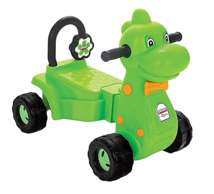 Pilsan Dino Green Ride-On fără pedale 12+ luni - imagine 4