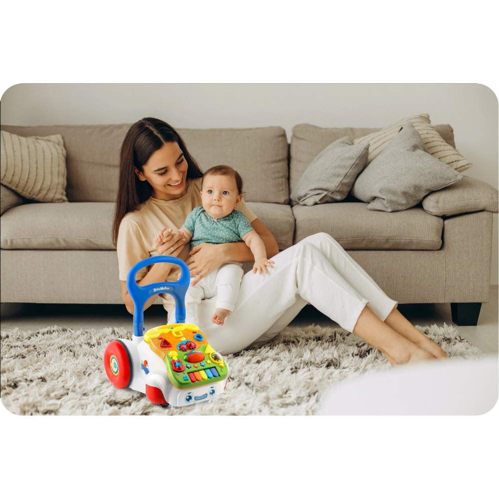 Antepremergător Ricokids 2in1 Educational, Alb - imagine 7