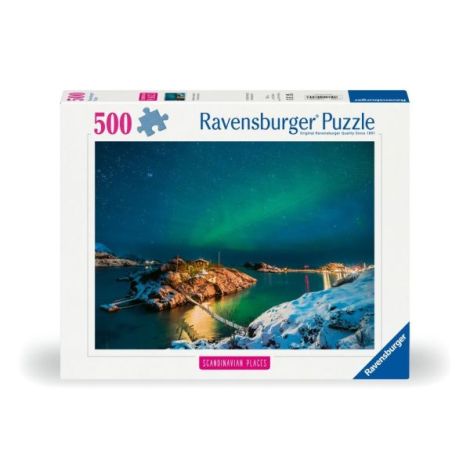 Ravensburger Puzzle Noaptea Luminata 500 piese - imagine 2