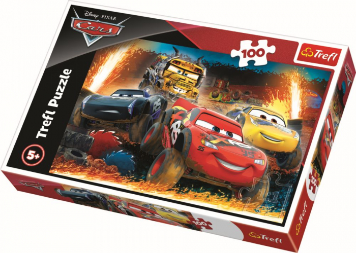 Puzzle Trefl 100 Cursă - Joc Educativ Copii