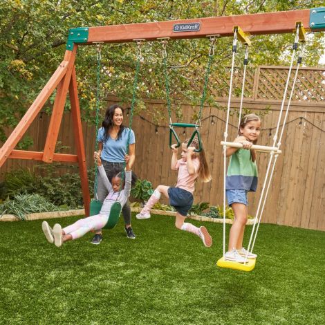 Complex Joacă Leagăn Kidkraft Odyssey 3 Tobogane - imagine 6