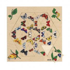 Puzzle Triama Fluturi Educo 24 Piese