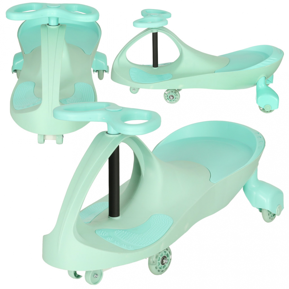 Plasmacar Ikonka Pastel Mint cu LED, 50 kg
