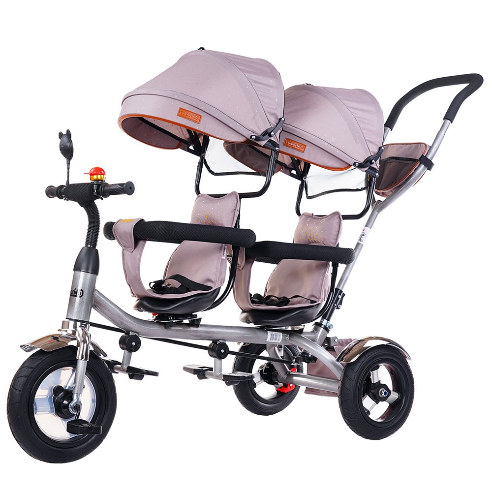 Tricicleta Gemeni Chipolino 2Play, Cu Maner Directie - imagine 3