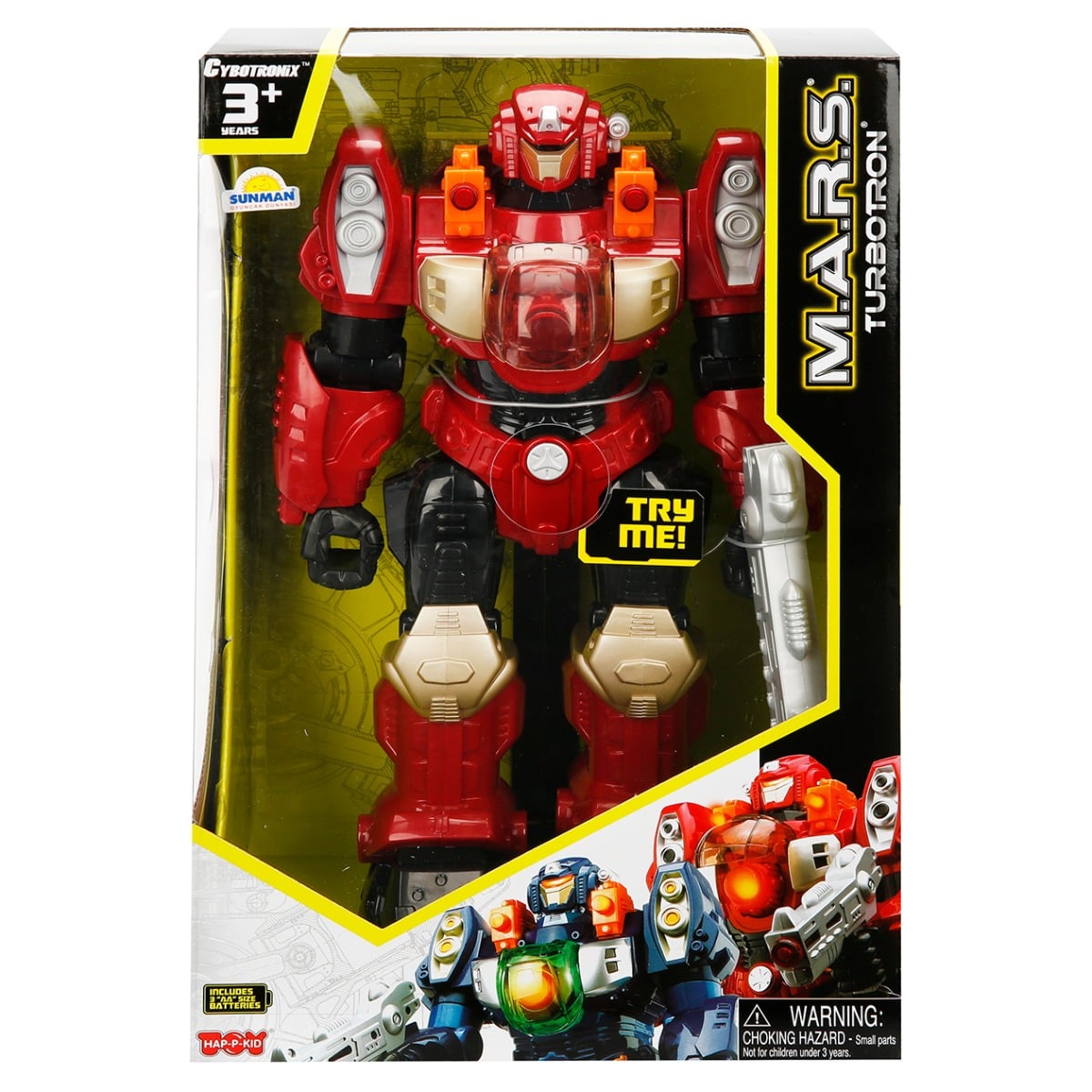 Robot Turbotron Happy Kid Rosu, Interactiv