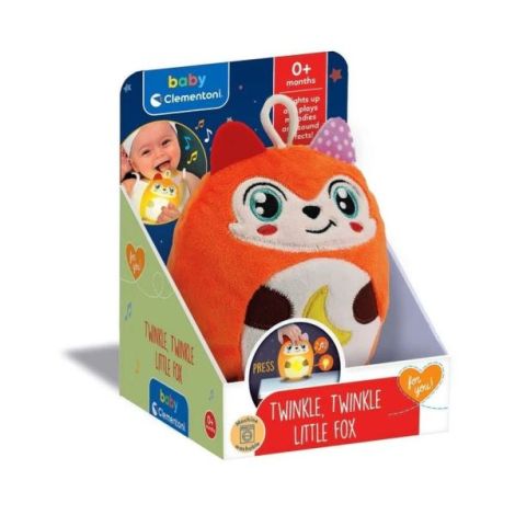 Clementoni Vulpe Plus Lumină Noapte și Sunete Relaxante