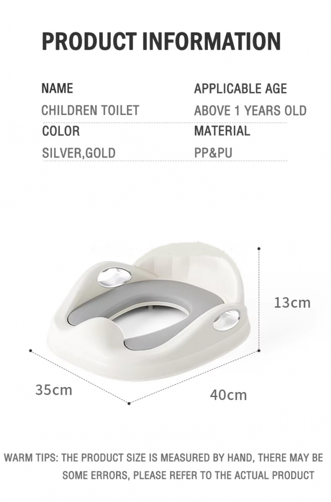 Reductor WC Little Mom Silver | Sigur și Confortabil - imagine 6