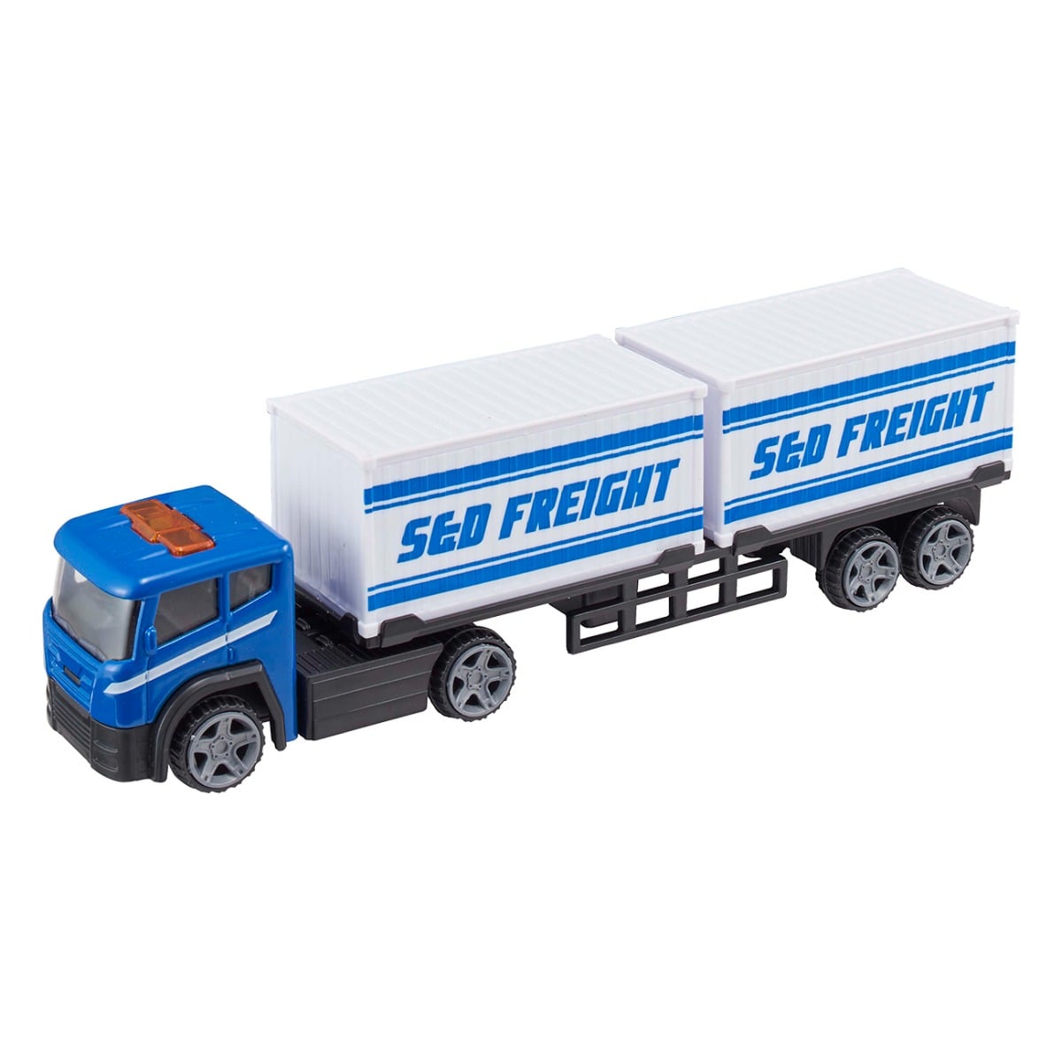 Camion Cargo Teamsterz, Albastru, Metalic